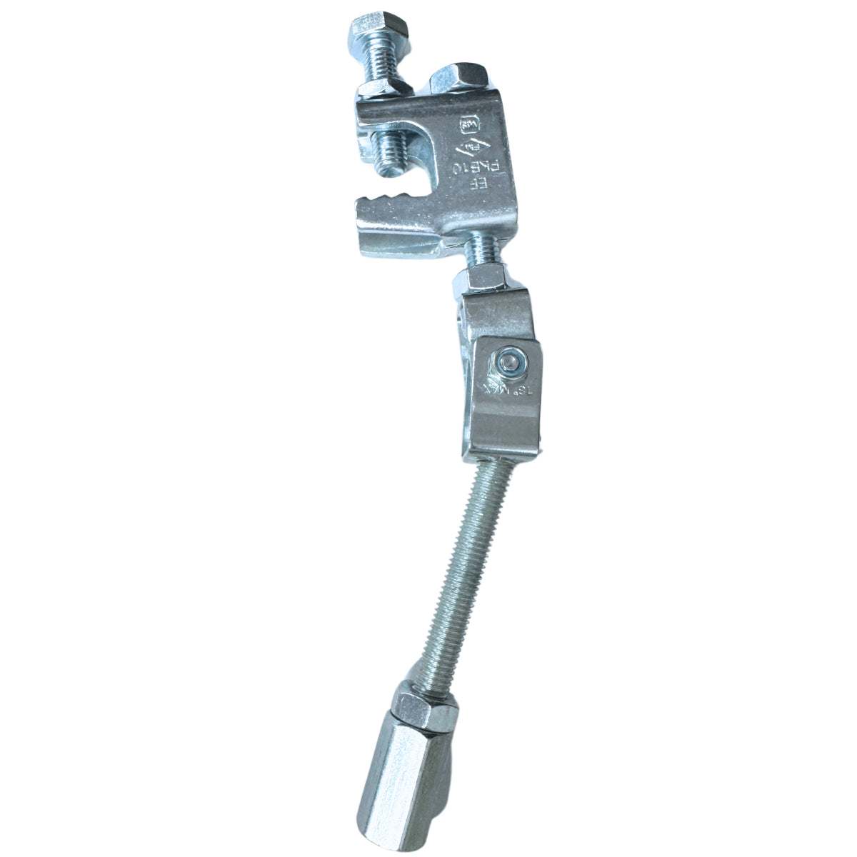 Set – Flange Clamp, Hex Nut, Rod Connector, Swivel Attachment & Stud Bolt Zinc Plated
