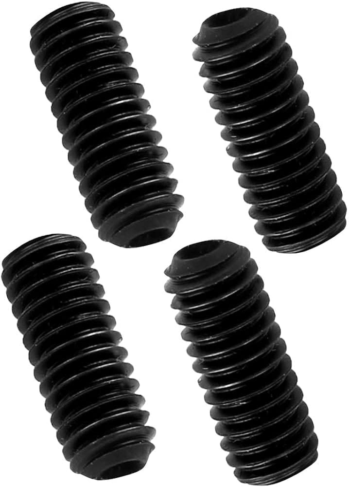 2BA X 1/4" - SOCKET SET SCREW PLAIN CUP POINT (PCP) BS 2470 Grade 14.9 - Self Colour