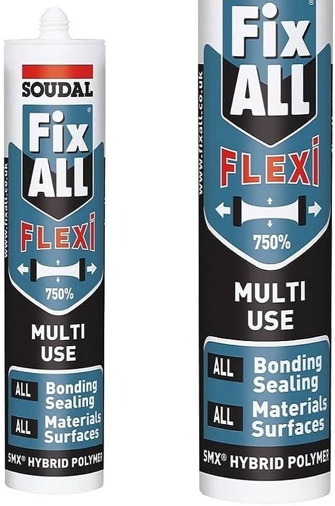 FIX ALL GREY MULTI PURPOSE SEALANT/ADHESIVE- 290ML 106037)