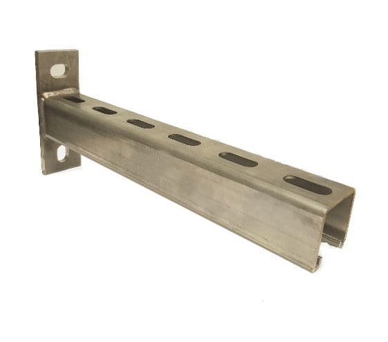 200mm Slotted Cantilever Arms – A4 Stainless