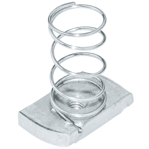 M12 Long Spring Channel Nuts – A4 Stainless