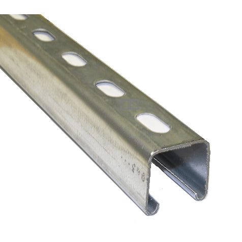 41mm x 41mm x 2.5g Slotted Channel 3 Mtr Hot Dip Glav ( P1000THX3 )