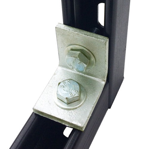 90 Degree Right Angle 1×1 Hole – Stainless Steel