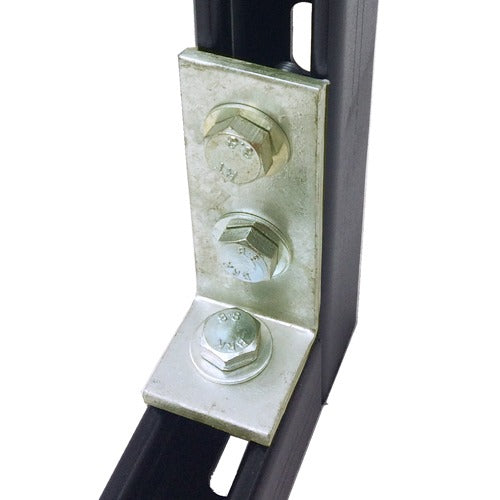 90 Degree Right Angle 2×1 Hole – A4 Stainless