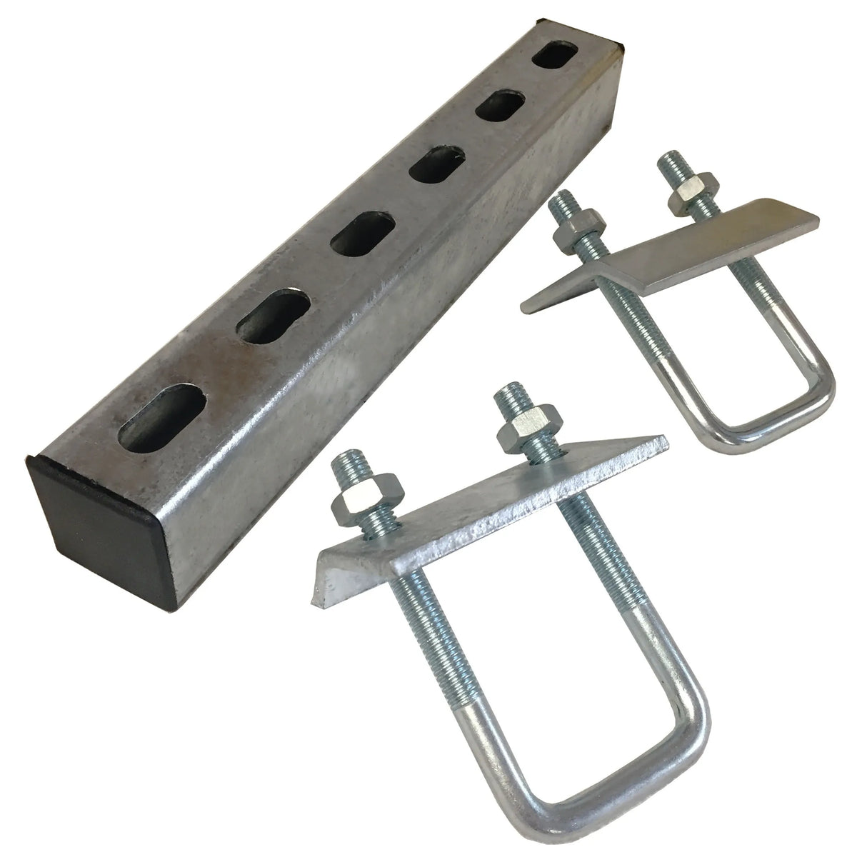 500mm U-Bolt Channel Beam Clamp Set