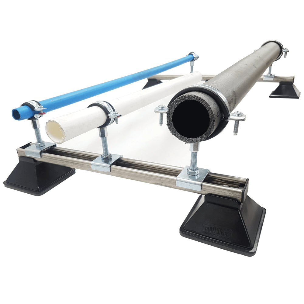 300mm Pipe Foot Channel Assembly HDG