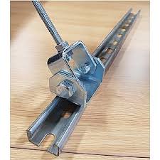 Swivel Connection for Channel Section, 12.5mm Holes, Unistrut compatible