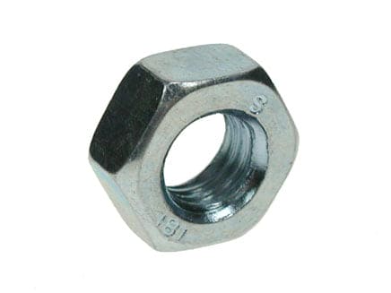M10 HEXAGON FULLNUT BZP - PACK OF 100