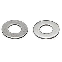 M8 FORM A BRASS NICKLE PLATED WASHER