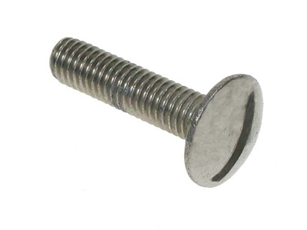 M4 X 8 A2 STAINLESS STEEL SLOTTED MUSHROOM MACHINE SCREWS