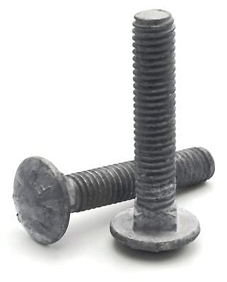 M10 X 80 GALV COACH BOLTS
