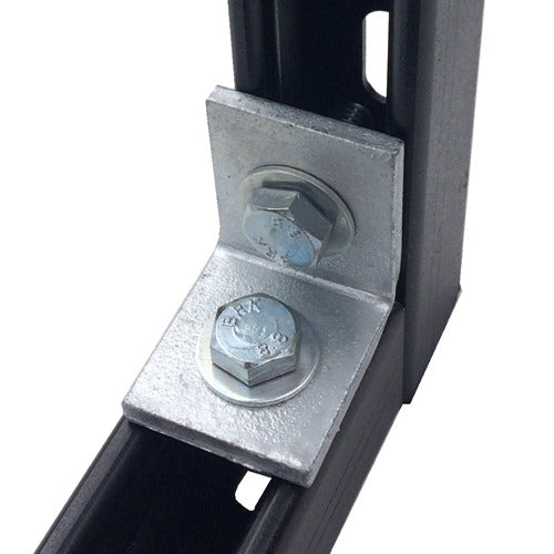 90 Degree Right Angle 1×1 Hole – Type (P1026) – Hot Dip Galv. 50x47x5mm