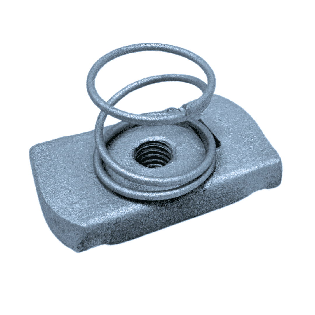 M10 Short Spring Channel Nuts Hot Dipped Galvanized – Fine City Fasteners