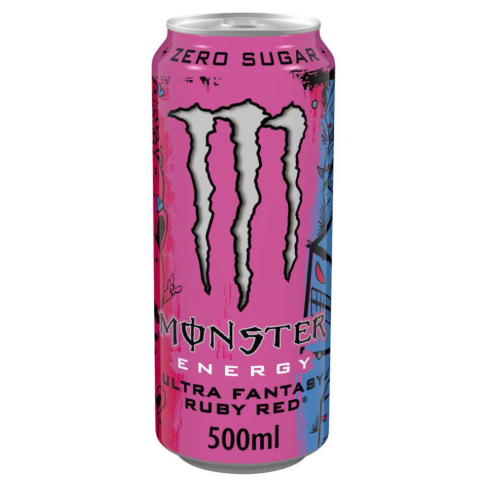 Monster Energy Ruby Red Zero Sugar 500ml
