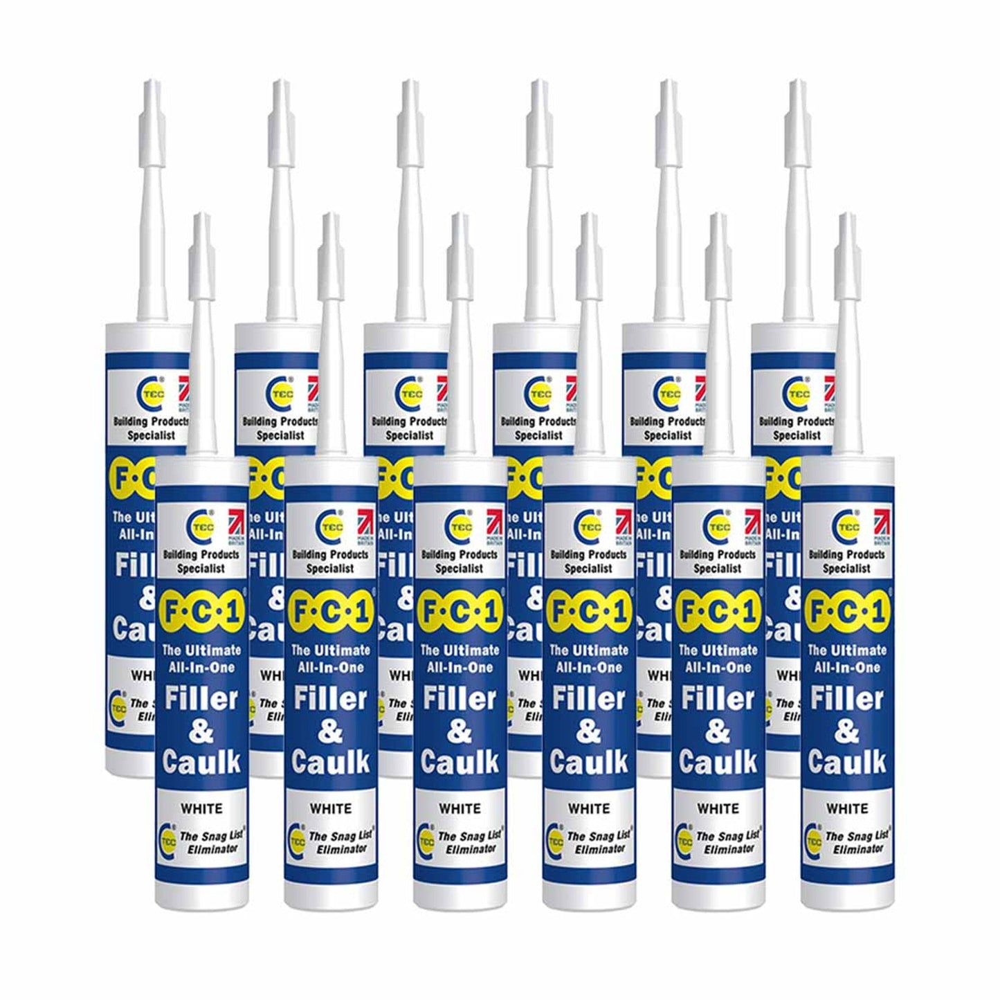 C-tec FC1 Ultimate All-In-One Filler & Caulk 310ml