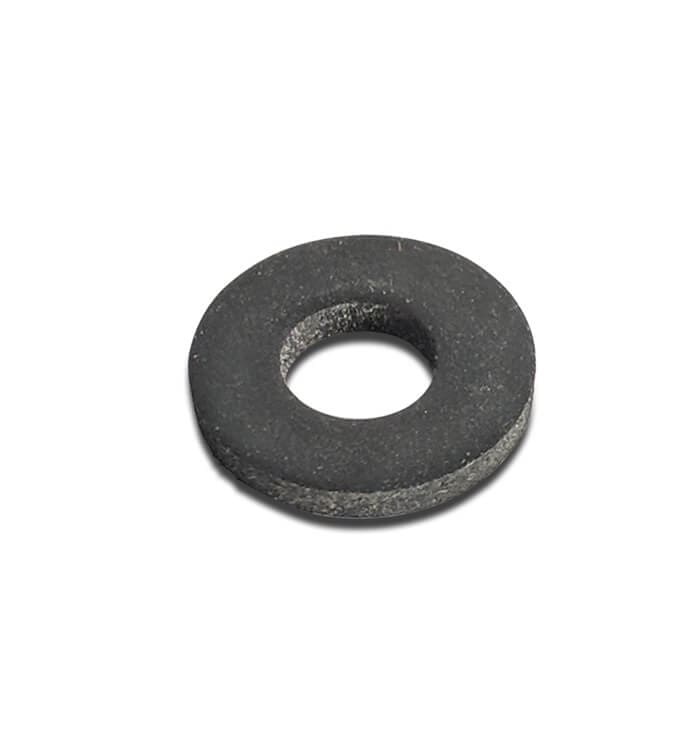 M8 X 25 X 2.0MM Black Rubber Mudguard  Penny Washers  ( pack of 10 )