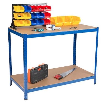 Work Bench Picture BLUE WORK BENCH 900 X 1200 X 600 – Fine City Fasteners