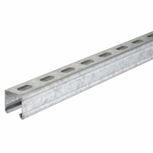 41 MM X 41 MM X 2.5G SLOTTED CHANNEL 3 MTR PRE-GALV