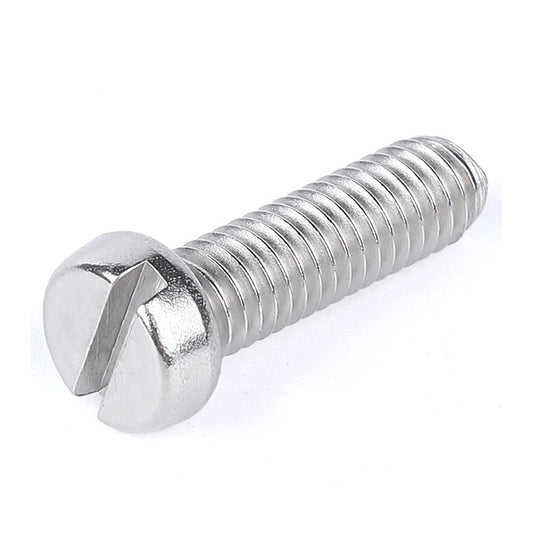 M8 X 40 A2 STAINLESS STEEL SLOTTED CHEESE MACHINE SCREW
